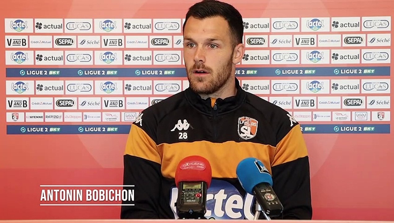 Antonin Bobichon en conférence de presse