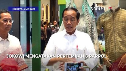 Jokowi Undang 6 Ketum Parpol ke Istana: Yang Dibicarakan Banyak Sekali