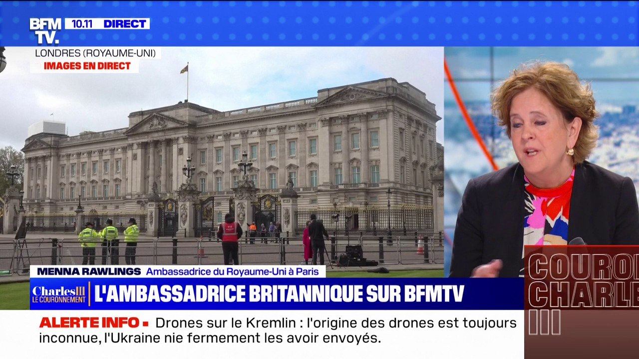 Menna Rawlings, ambassadrice du Royaume-Uni à Paris, sur le couronnement de Charles III: "Il y aura les grands éléments de traditions, établis il y a plusieurs siècles, mais aussi des éléments nouveaux"