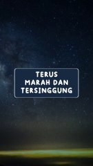TERUS MARAH DAN TERSINGGUNG #rohaniKristen #Kristen #renungan #renunganharian #fyp
