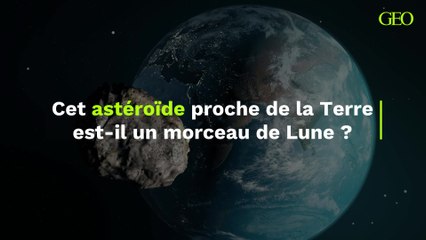 Cet astéroïde en orbite proche autour de la Terre serait un morceau de Lune