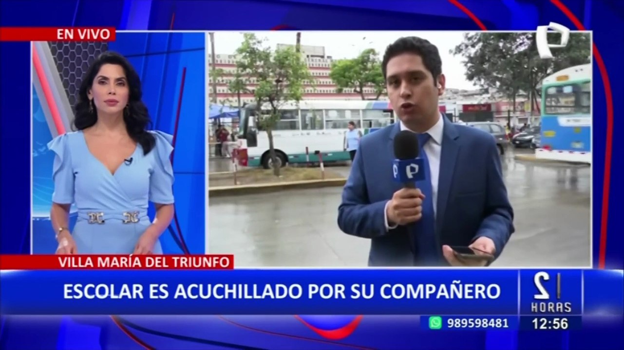 VMT: Padre de menor acuchillado pide que el caso no quede impune