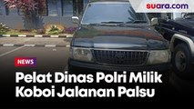 Pelat Dinas di Mazda Koboi Jalanan Jakarta Barat Palsu, Aslinya Terpasang di Mobil Kijang Milik Polda Metro Jaya