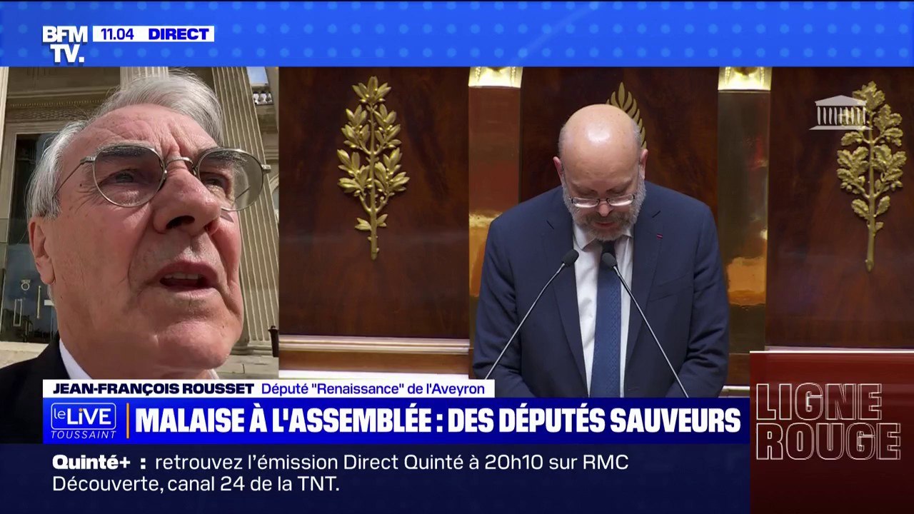 Jean-François Rousset, député Renaissance, sur le malaise de la fonctionnaire de l'Assemblée nationale: "Son état est stable, le problème a été identifié et elle est entre de bonnes mains pour être soignée"