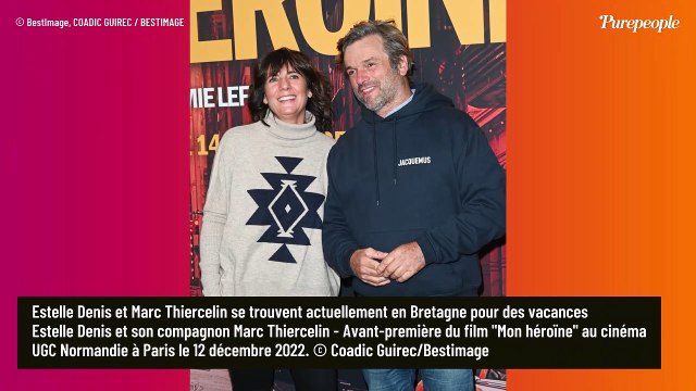 Estelle Denis impressionnée par le courage de son compagnon Marc Thiercelin, l'homme de l'Atlantide