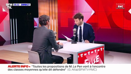 Gabriel Attal très embarrassé par une question de Benjamin Duhamel sur Marlène Schiappa
