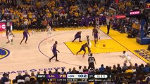 Curry's unbelievable three leaves dad Dell in disbelief