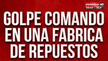 Tremendo glpe comando a una casa de repuestos