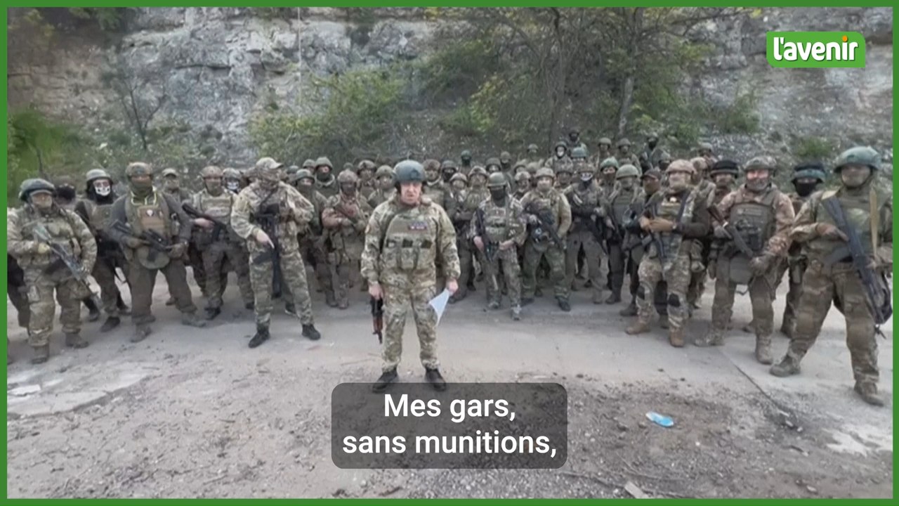 En colère, le patron du groupe Wagner menace de se retirer de Bakhmout le 10 mai