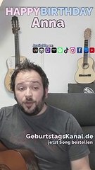 Happy Birthday, Anna! Geburtstagsgrüße an Anna