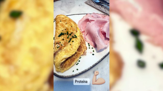 Carla Barber, sorprendida con su desayuno: Quizás me dedico a hacer tortillas