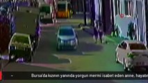 Bursa'da kızının yanında yorgun mermi isabet eden anne, hayatını kaybetti
