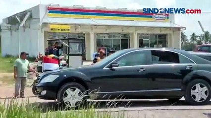 Usai Jajal Jalan Rusak, Presiden Jokowi Salat Jumat Bareng Warga di Masjid Raya Airan Lampung