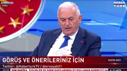 Canlı yayında yarım dakika daha isteyen Binali Yıldırım: Neyse parası veririz