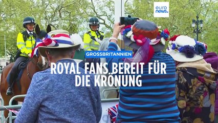 Krönungsfieber in London: "Wir lieben unseren König und unsere Königin"