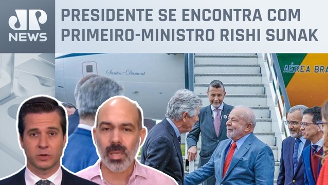Lula chega em Londres para participar da coroação do rei Charles III; Beraldo e Schelp analisam