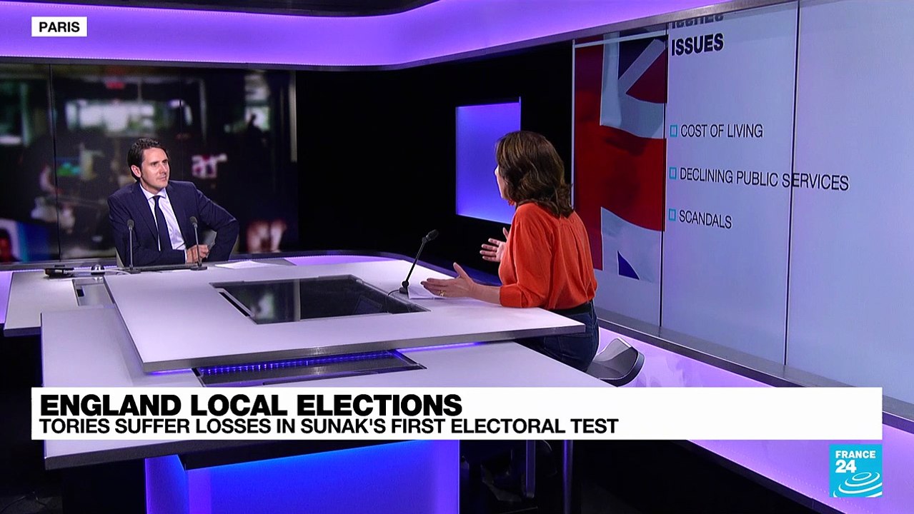 UK PM Sunak's Conservatives rebuffed by voters at local elections
