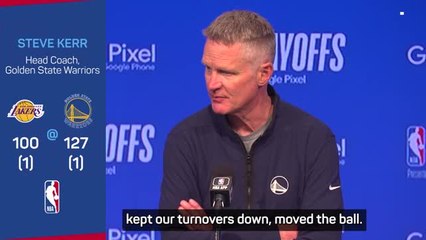 'Simple basketball' the key to Warriors' Game 2 win - Kerr