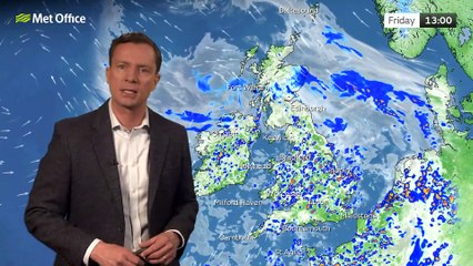 Met Office Afternoon Weather Forecast 05/05/23 - Mixture of sunshine and showers