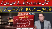 Toshakhana Case: Session Court Islamabad summons Imran Khan on 10th May