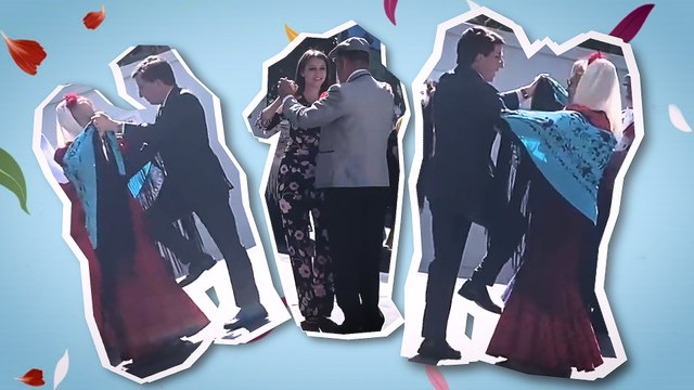 Almeida arranca las fiestas de San Isidro animándose a bailar un chotis