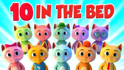 Ten in the Bed: A Fun and Interactive Kids TV Nursery Rhyme