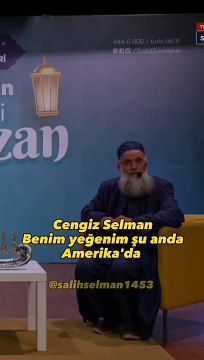 Salih Selman Hoca'dan ibretlik hikaye