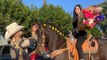 Dad Arrives On A Horse To Daughter's High School For Her 15th Birthday | Happily TV