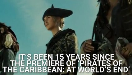 Download Video: 15 Years Later, Johnny Depp, Orlando Bloom, Keira Knightley And More From The Cast Of 'Pirates of the Caribbean: At World's End'