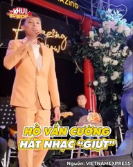 Phản ứng của khán giả khi nghe Hồ Văn Cường hát nhạc 'giựt' | Điện Ảnh Net