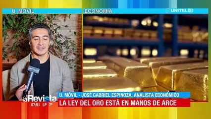 Ley del oro es una solución coyuntural que dará “oxígeno” de 10 a 12 meses, dice analista