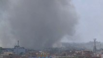 العربية ترصد أعمدة الدخان في سماء الخرطوم جراء الاشتباكات