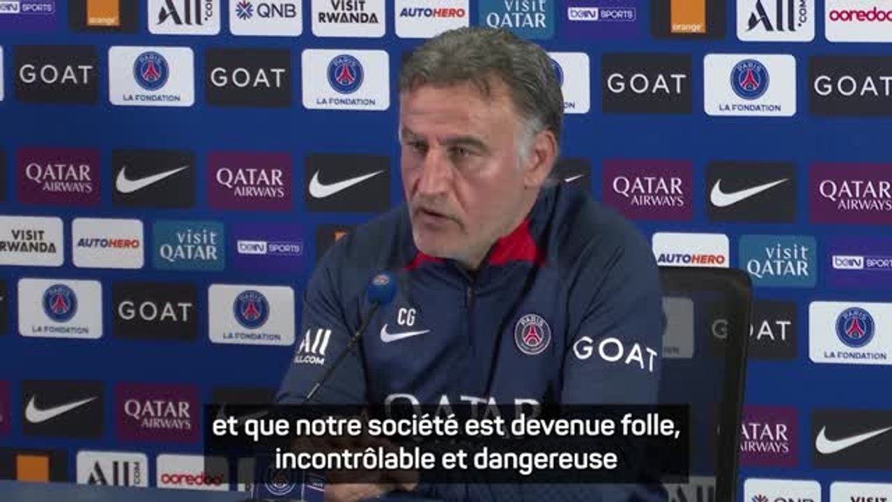 PSG - Galtier : “Je n'accepte pas qu'on puisse aller au domicile d’un joueur”