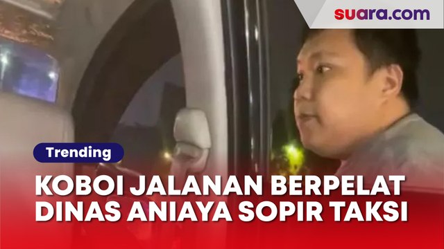 Koboi Jalanan Berpelat Dinas Polri Aniaya Sopir Taksi Online, Begini Cerita Versi Korban