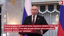 Dmitry Medvedev fala sobre 'eliminação' de Zelensky após ataque com drone