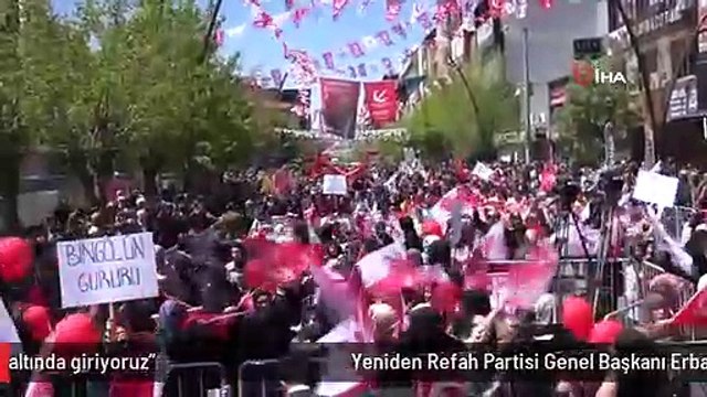 Yeniden Refah Partisi Genel Başkanı Erbakan: Ülkemizin, 7'li masaya teslim edilmemesi için seçimlere Cumhur İttifakı çatısı altında giriyoruz