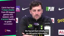 Mason confirms Tottenham captain Lloris out for the season