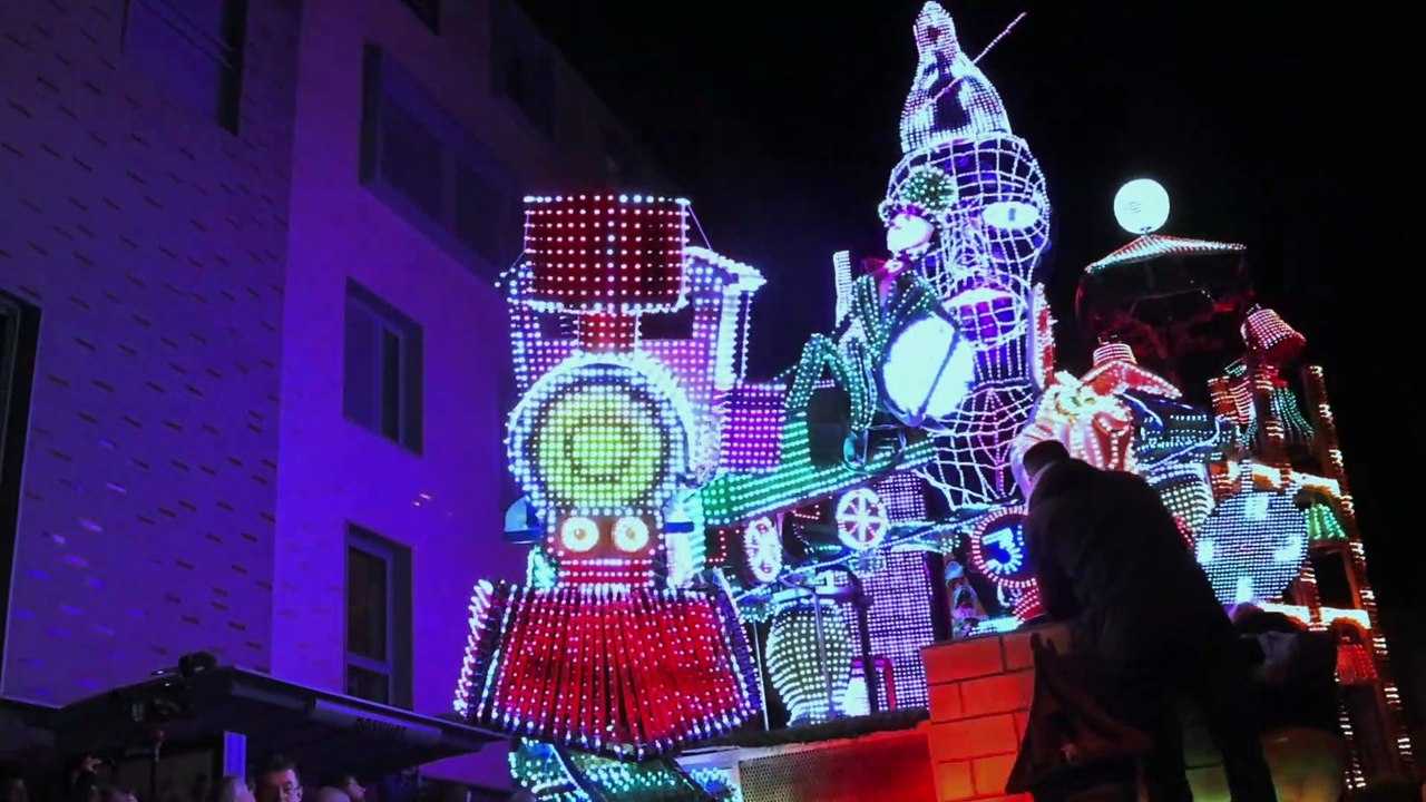 104e Carnaval de Cholet Nuit System'D La Fuite du Temps