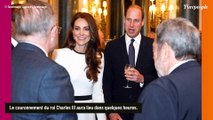 Kate Middleton sublime en robe blanche, le roi Charles III hilare lors d'un déjeuner pré-couronnement