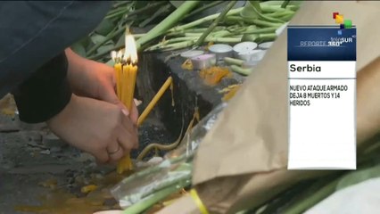 Reporte 360º 05-05: Nuevo ataque armado en Serbia deja 8 muertos y 14 fallecidos