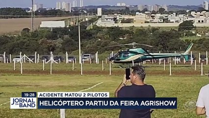 2 pilotos mortos: helicóptero partiu da agrishow 05/05/2023 11:31:05