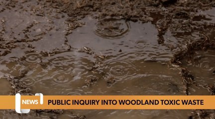 Wales headlines: Toxic waste found in community woodland