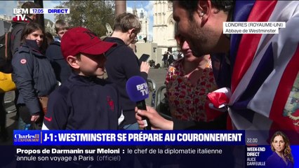 Couronnement de Charles III: "C'est incroyable ce qu'il se passe ici", l'effervescence monte aux abords de Westminster