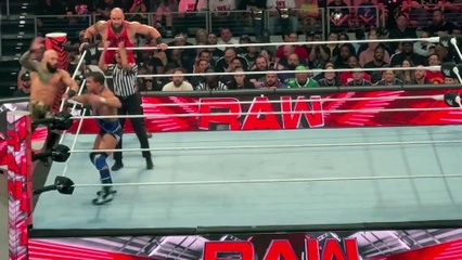 Ricochet, Braun Strowman defeat Alpha Academy during WWE Raw 5/1/23