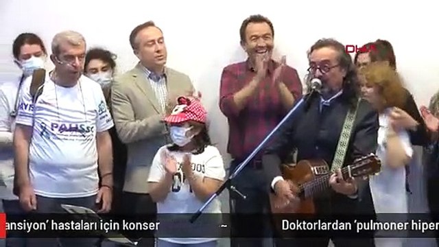 Doktorlardan 'pulmoner hipertansiyon' hastaları için konser