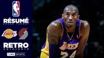 Rétro : Quand Kobe Bryant (47 pts) faisait la leçon au rookie Lillard