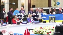 Ukraynalı Delegeler Rus Delegenin Konuşmasını Böldü