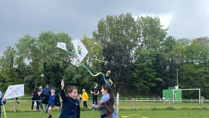 Kids in Merseyside and Ukraine unite in poignant kite-flying display for Eurovision