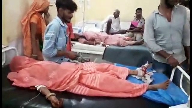 मोड़ पर ट्रैक्टर-ट्राली पलटी, मासूम सहित दो की मौत, 7 अन्य घायल