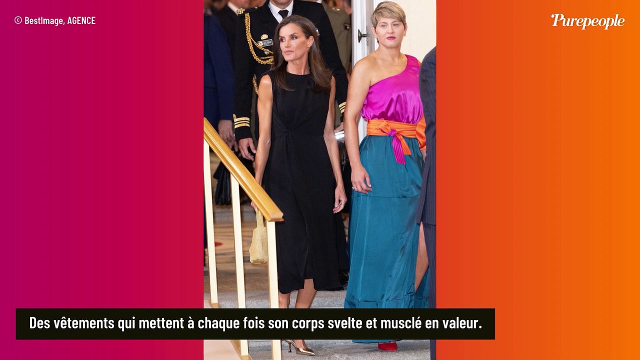 Letizia d'Espagne bras nus : la reine d'Espagne affiche une silhouette ultra musclée